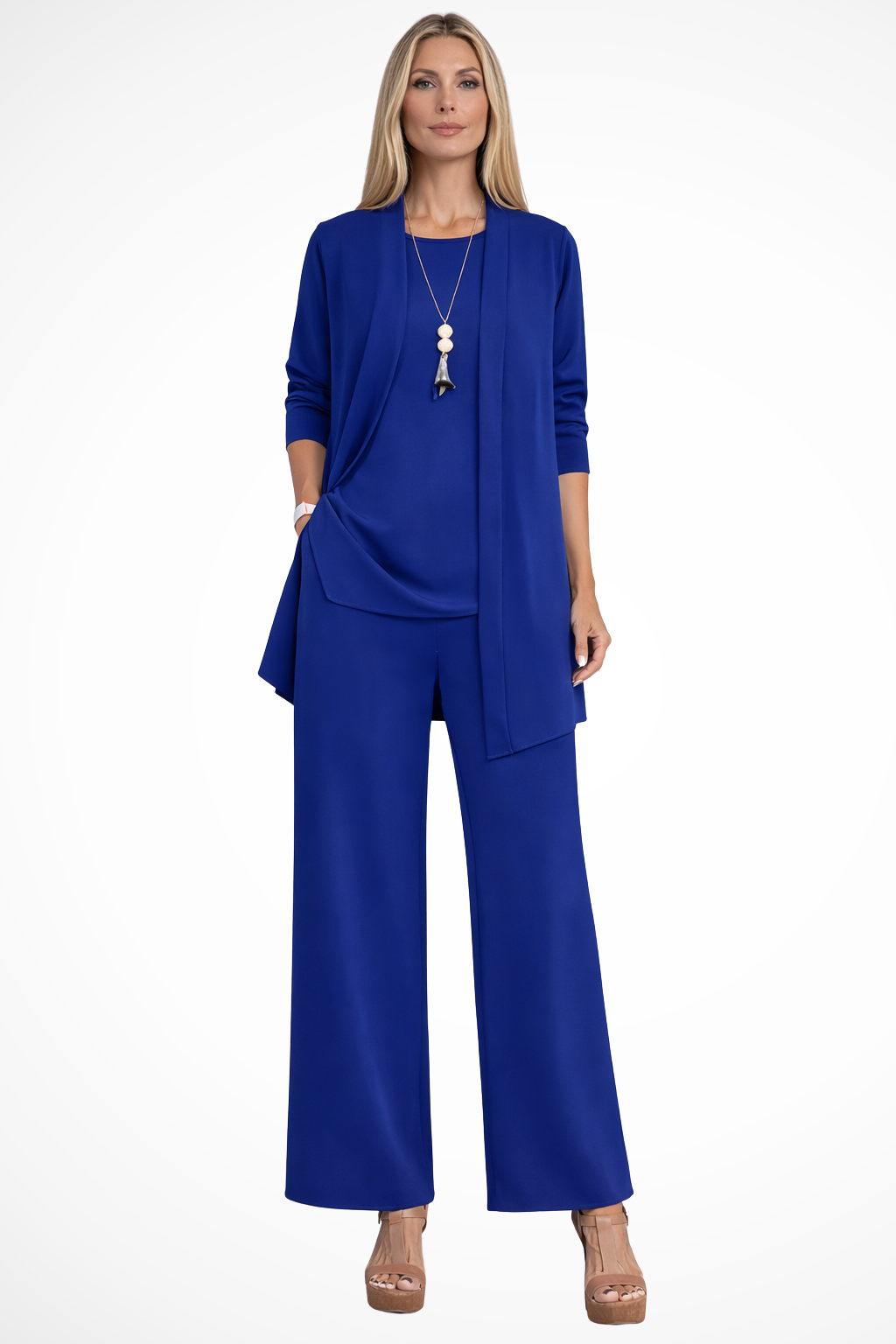 Women's Elegant Three-Piece Set – Formal Occasion Style