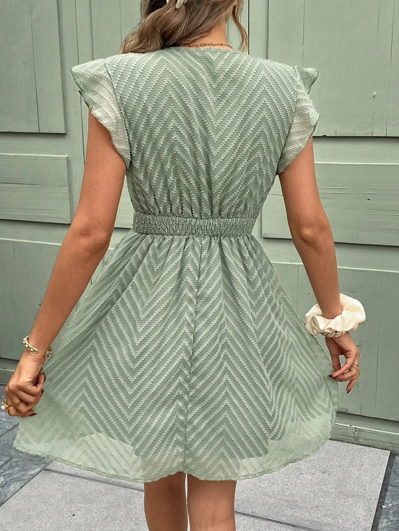 Women's Short Summer Dress with Crochet Detail – Breezy Beach Style