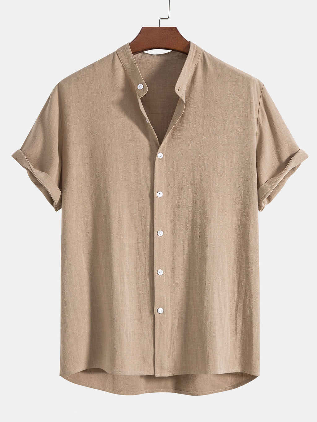Men's Linen Summer Set – Short Sleeve Breathable Comfortable Style