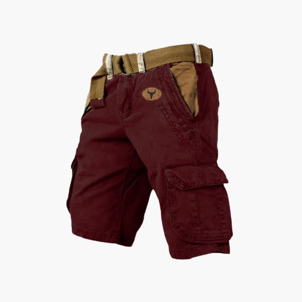 Men's Cargo Shorts - Multi-Pocket Casual Utility Shorts
