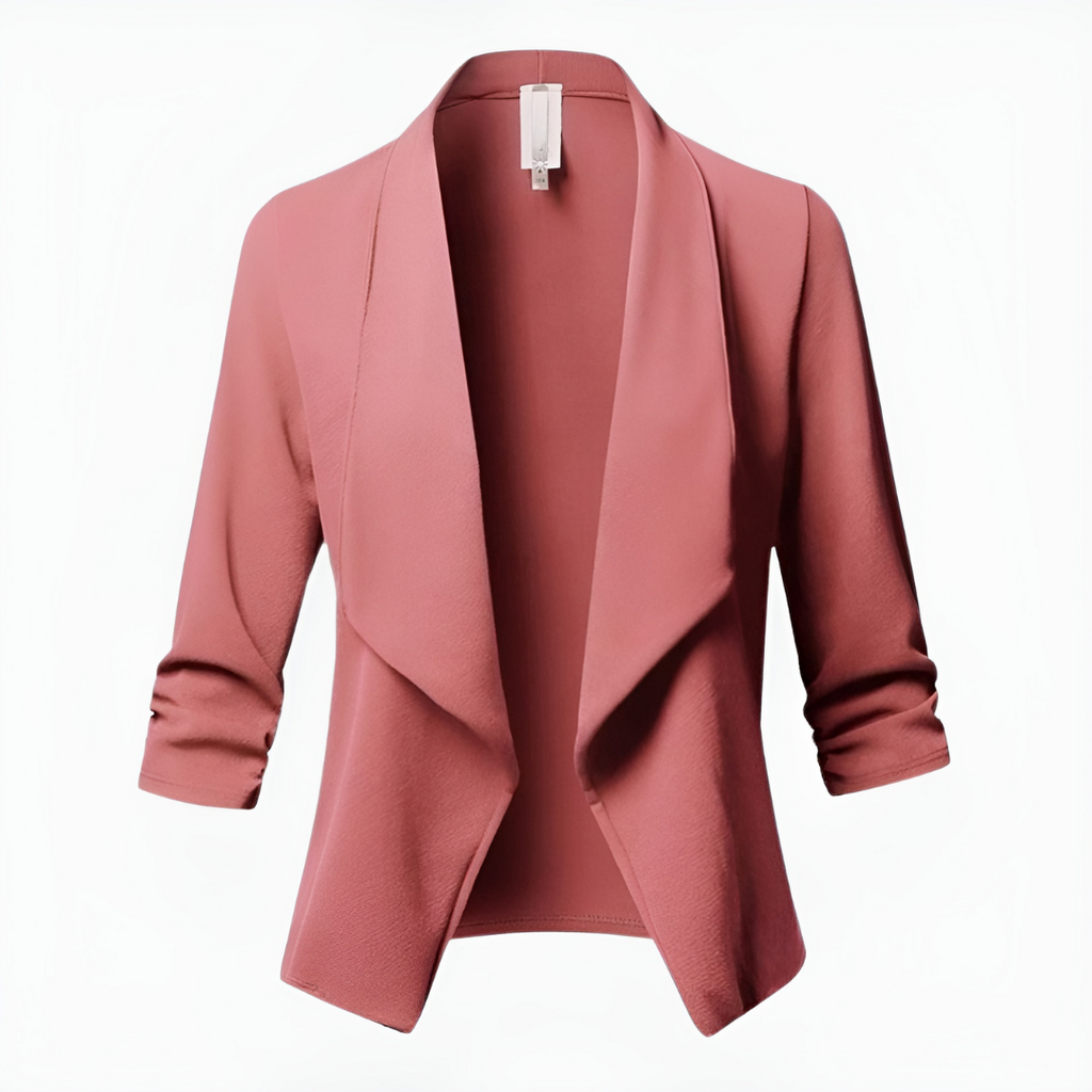 Women's Open Front Office Blazer – Casual Tailored Style