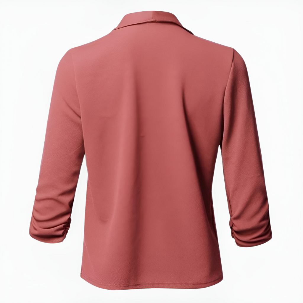 Women's Open Front Office Blazer – Casual Tailored Style