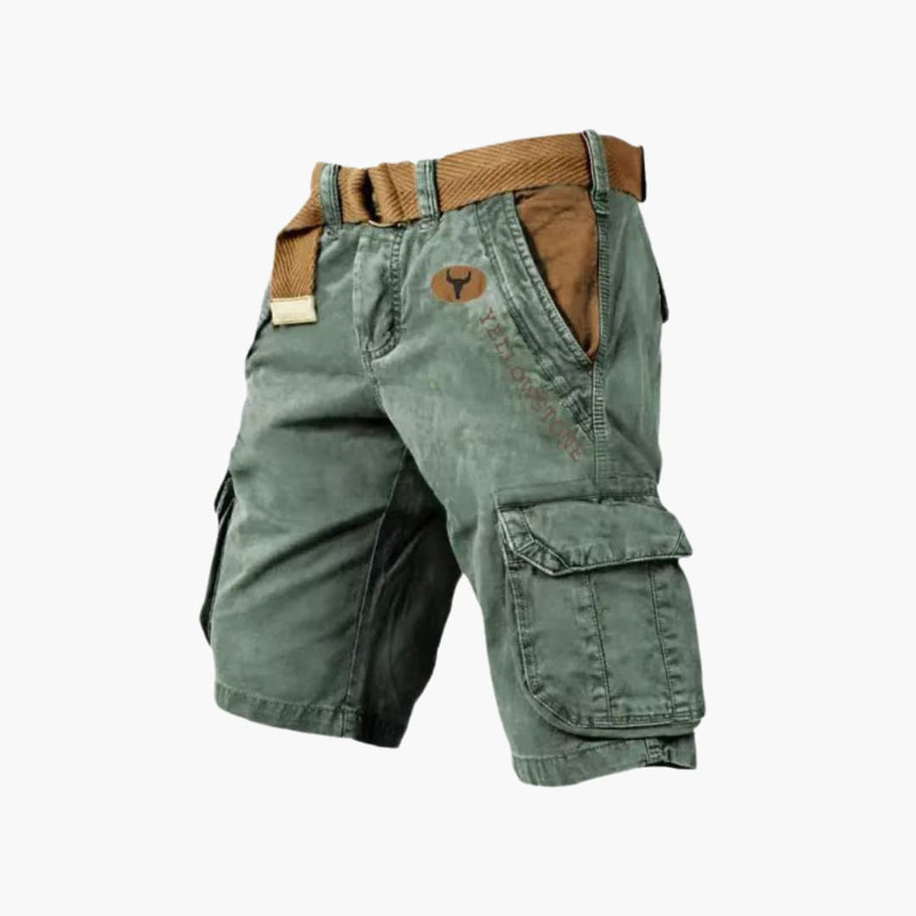 Men's Cargo Shorts - Multi-Pocket Casual Utility Shorts