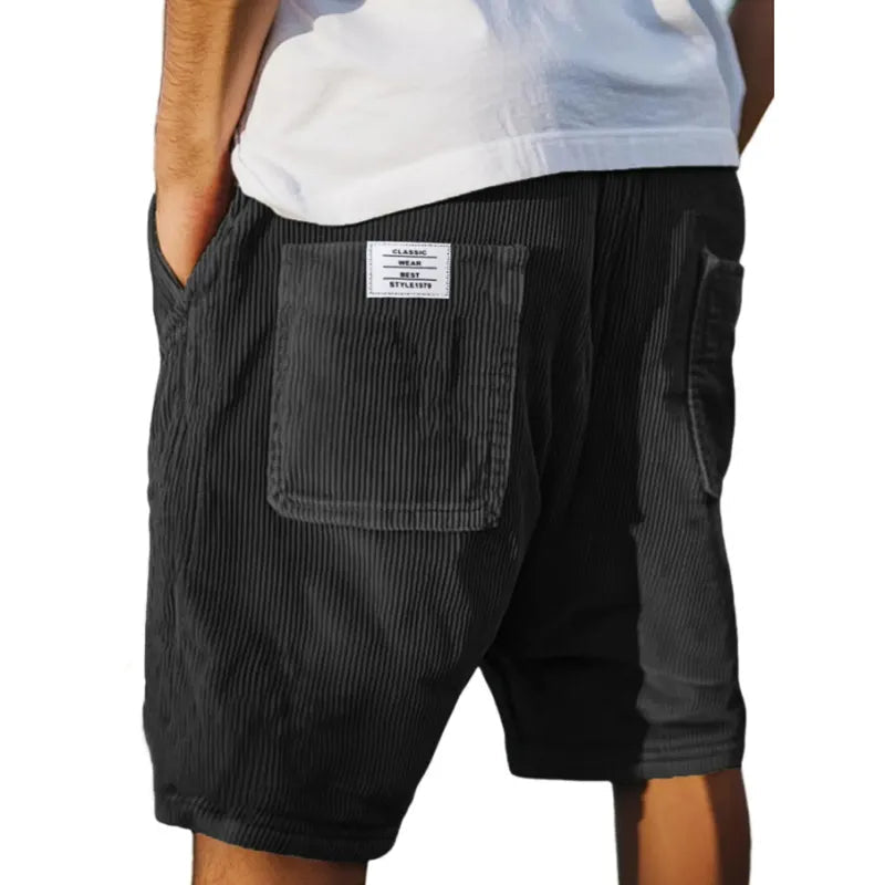 Men's Velvet Shorts - Soft Casual Shorts for Summer
