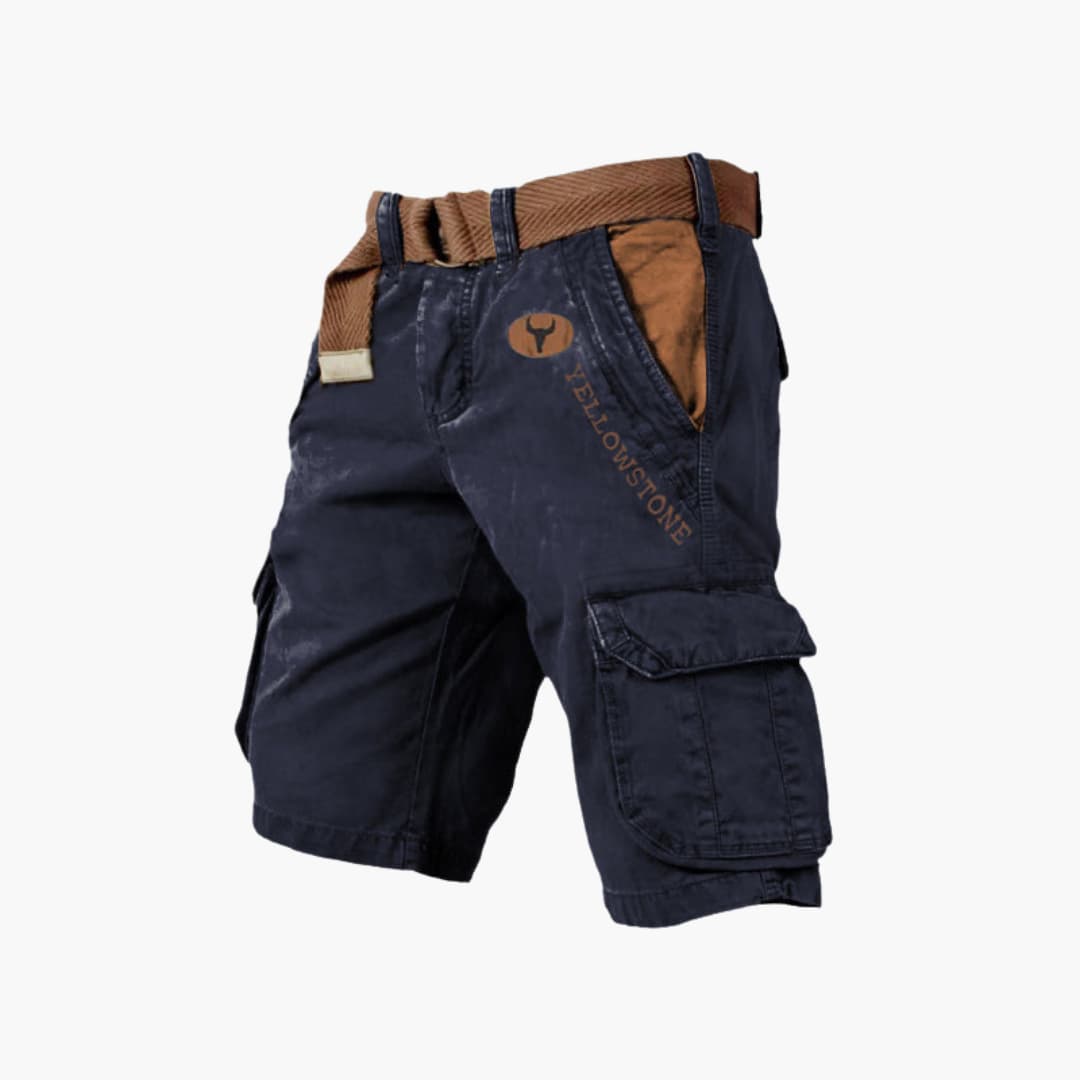 Men's Cargo Shorts - Multi-Pocket Casual Utility Shorts