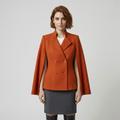 Women's Cape-Sleeve Double-Breasted Blazer