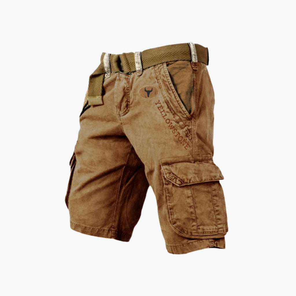 Men's Cargo Shorts - Multi-Pocket Casual Utility Shorts
