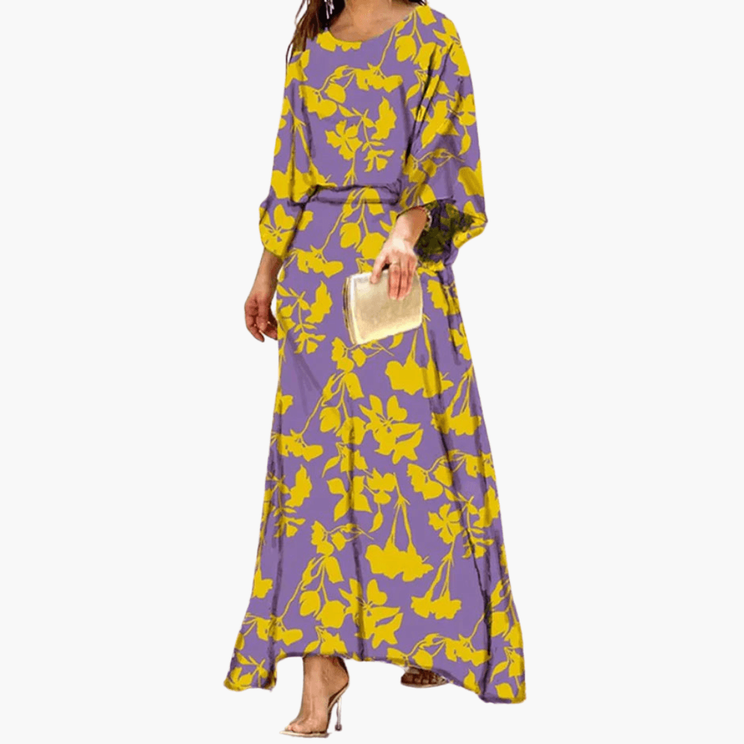 Women's Maxi Dress with Print – Boho & Summer Dress Style