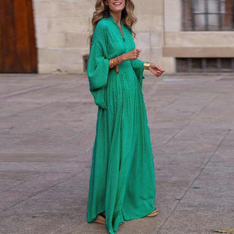 Women's Flowy Lightweight Maxi Dress – Elegant Summer Style