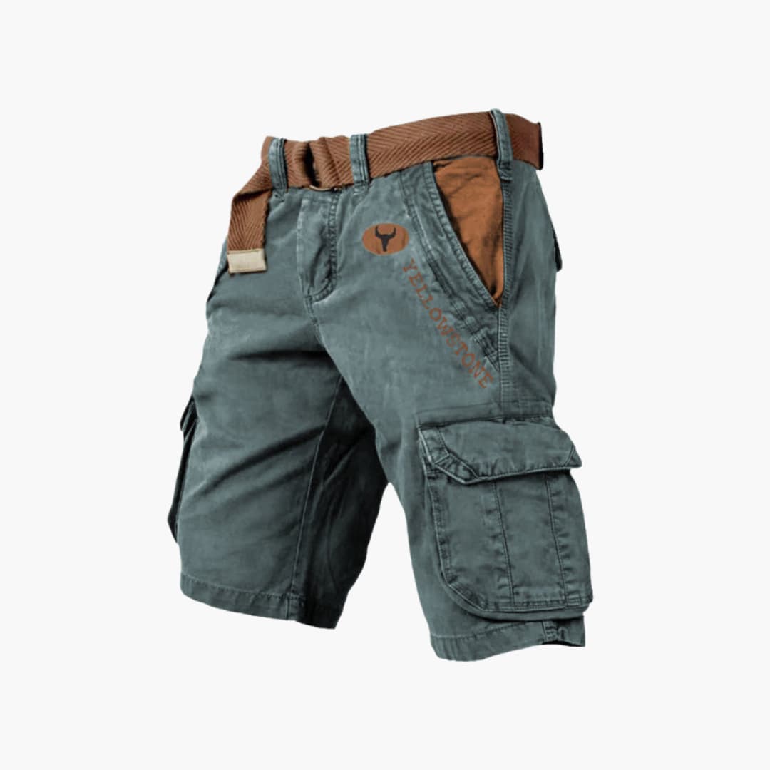 Men's Cargo Shorts - Multi-Pocket Casual Utility Shorts