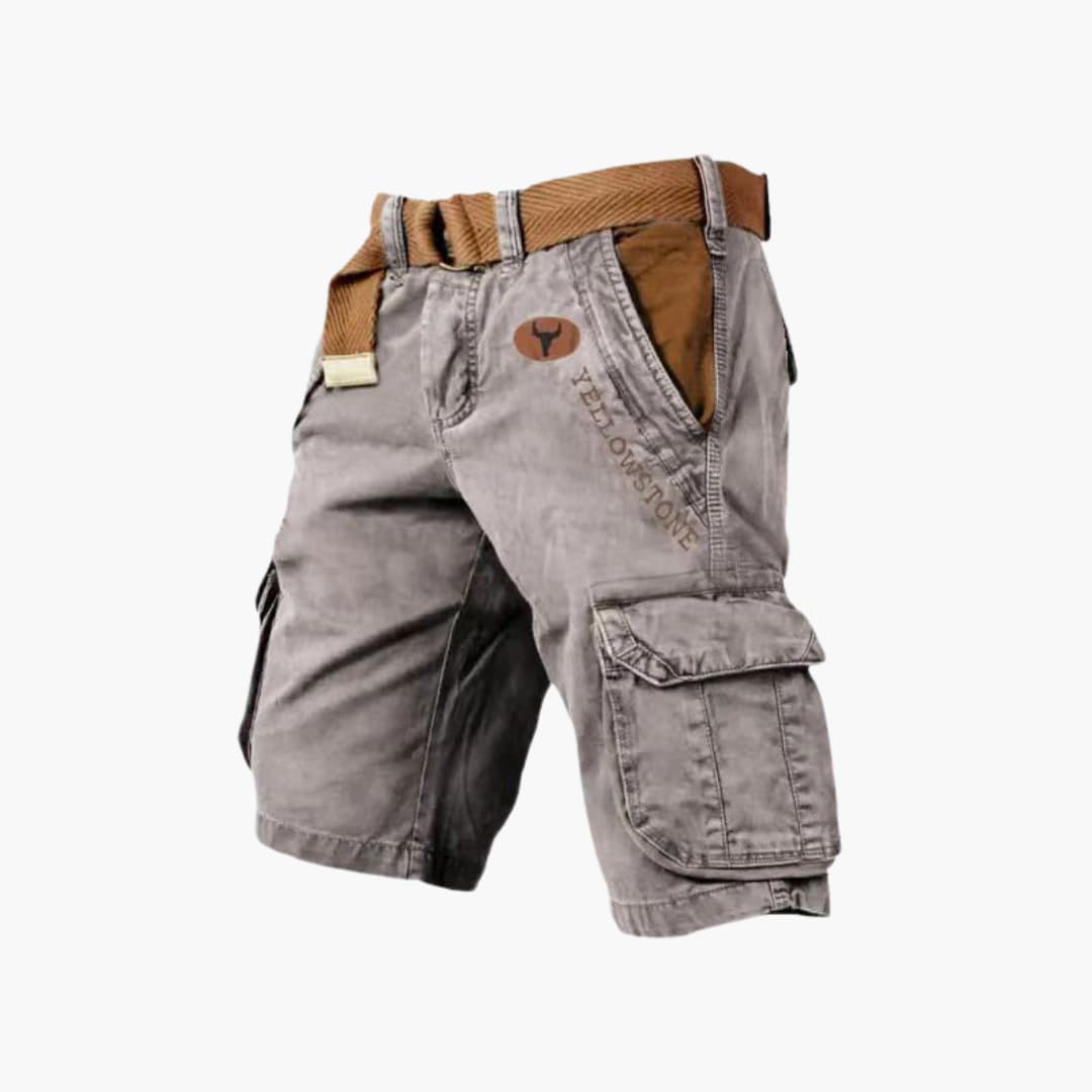 Men's Cargo Shorts - Multi-Pocket Casual Utility Shorts