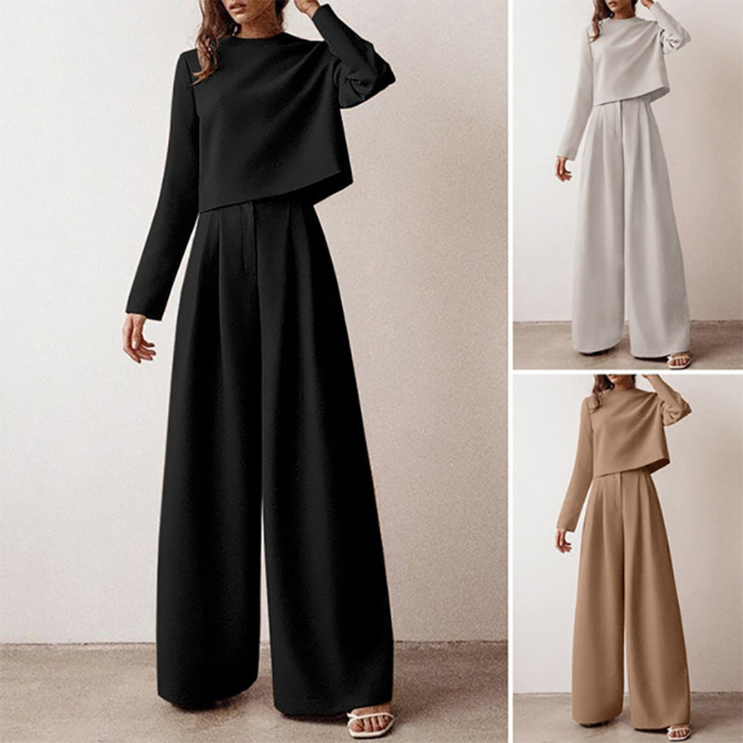 Women's Relaxed Fit Two-Piece Set – Comfortable Everyday Style
