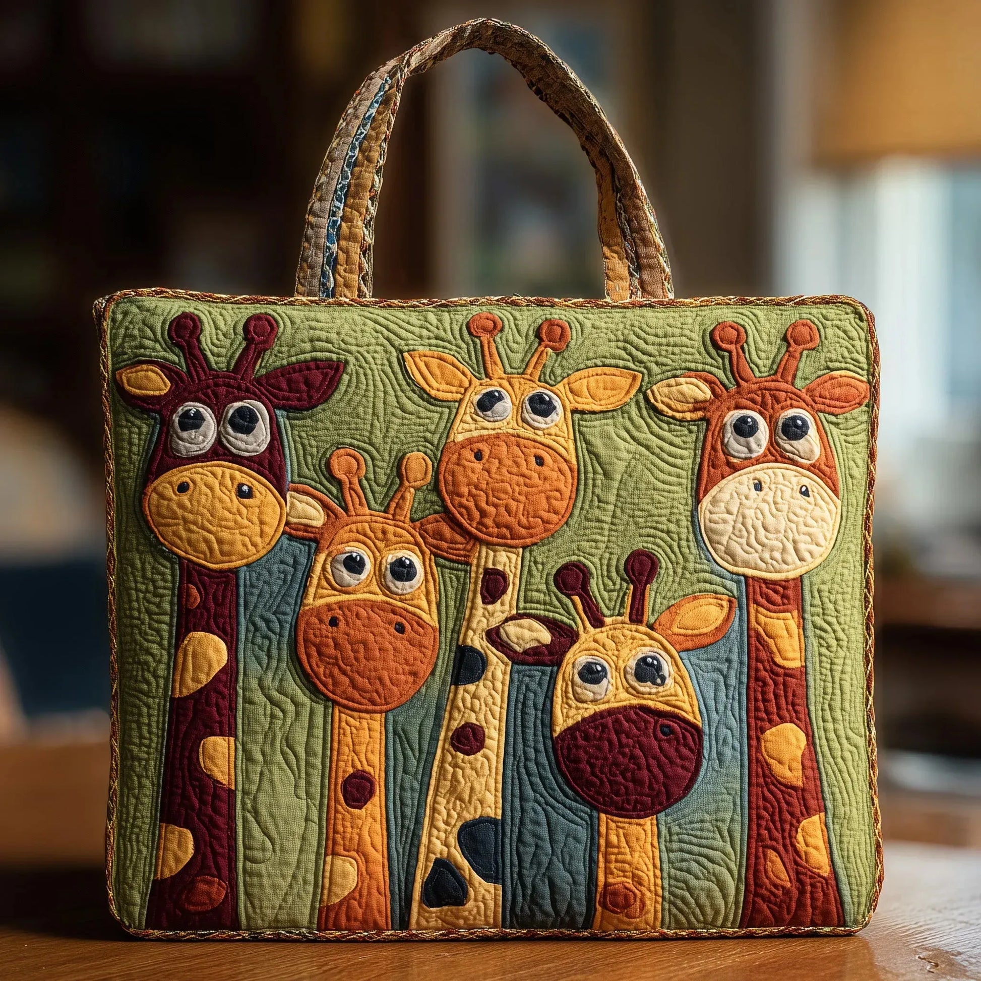 Quilted Bag – Giraffe