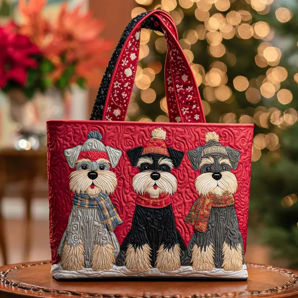 Quilted Bag – Schnauzer