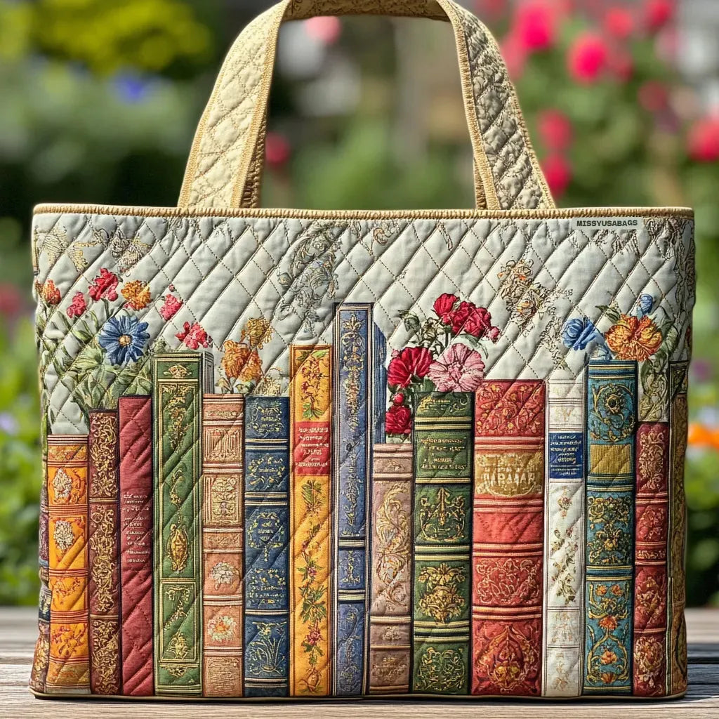 Quilted Bag – Enchanted Library