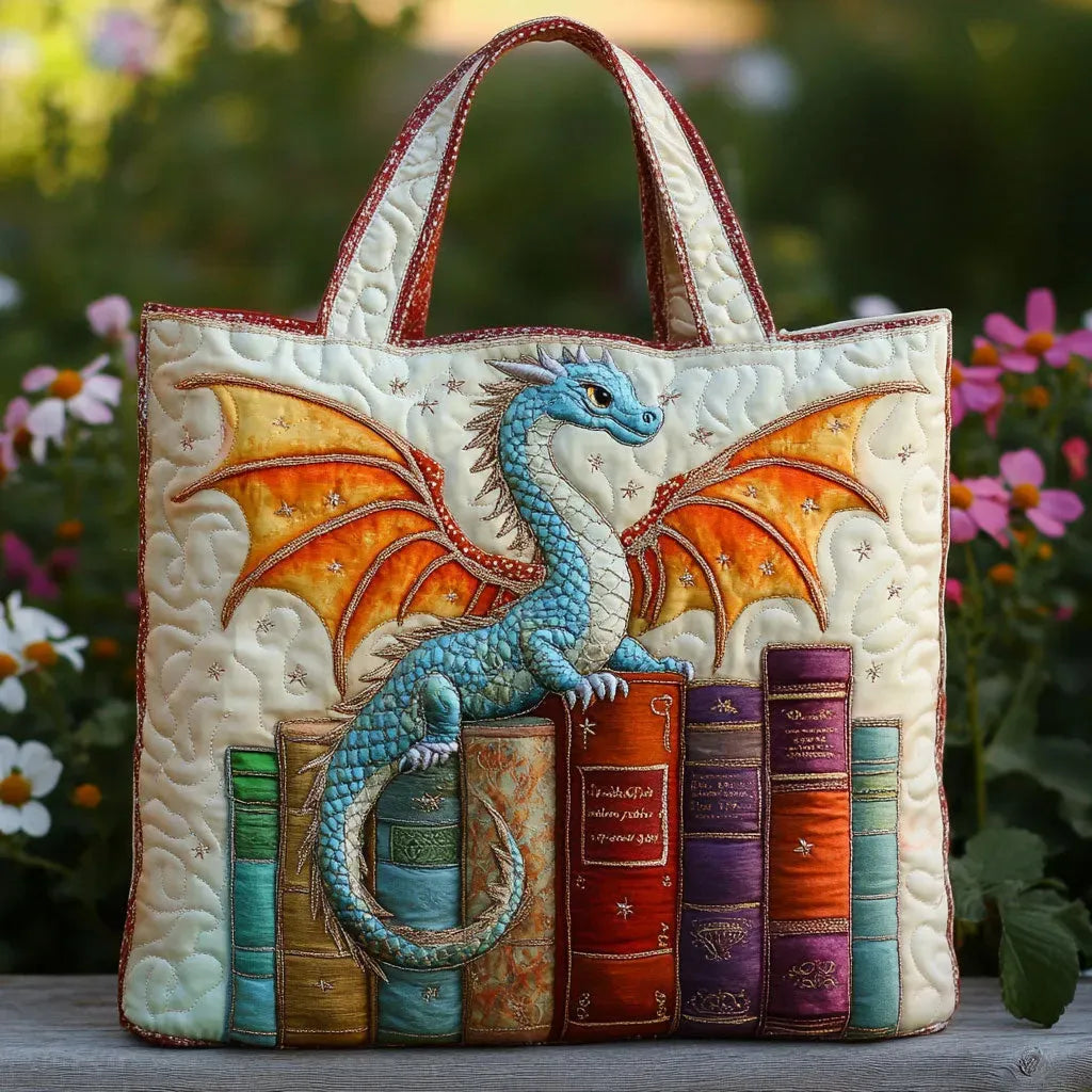 Quilted Bag – Emerald Book Guardian
