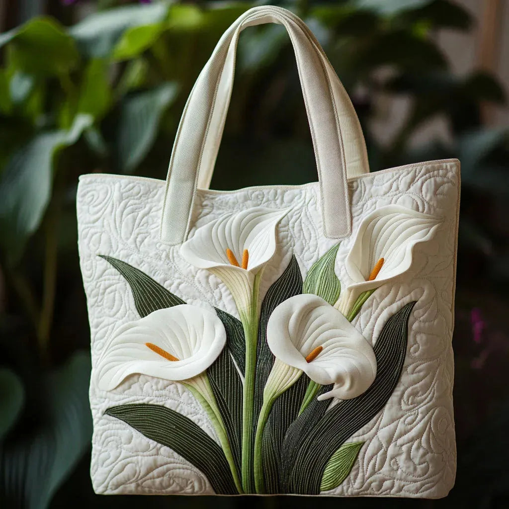Quilted Bag – White Shell