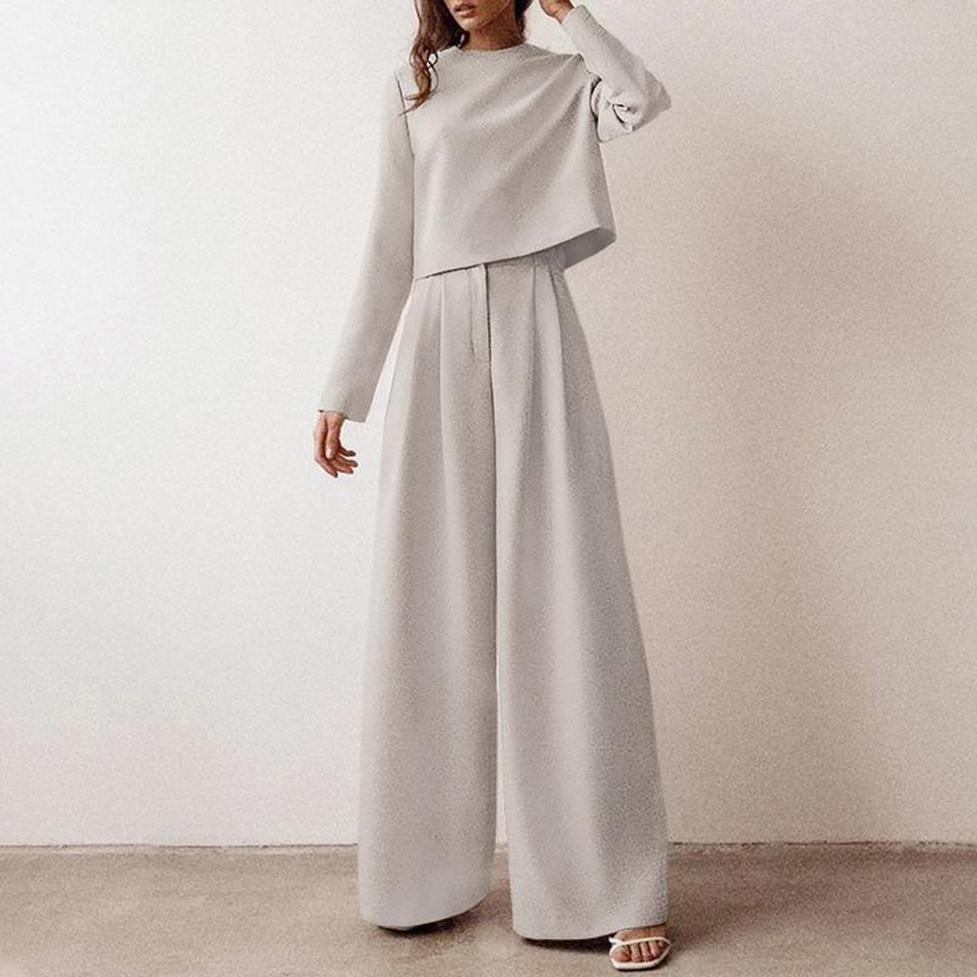 Women's Relaxed Fit Two-Piece Set – Comfortable Everyday Style