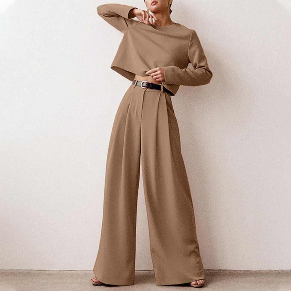 Women's Relaxed Fit Two-Piece Set – Comfortable Everyday Style