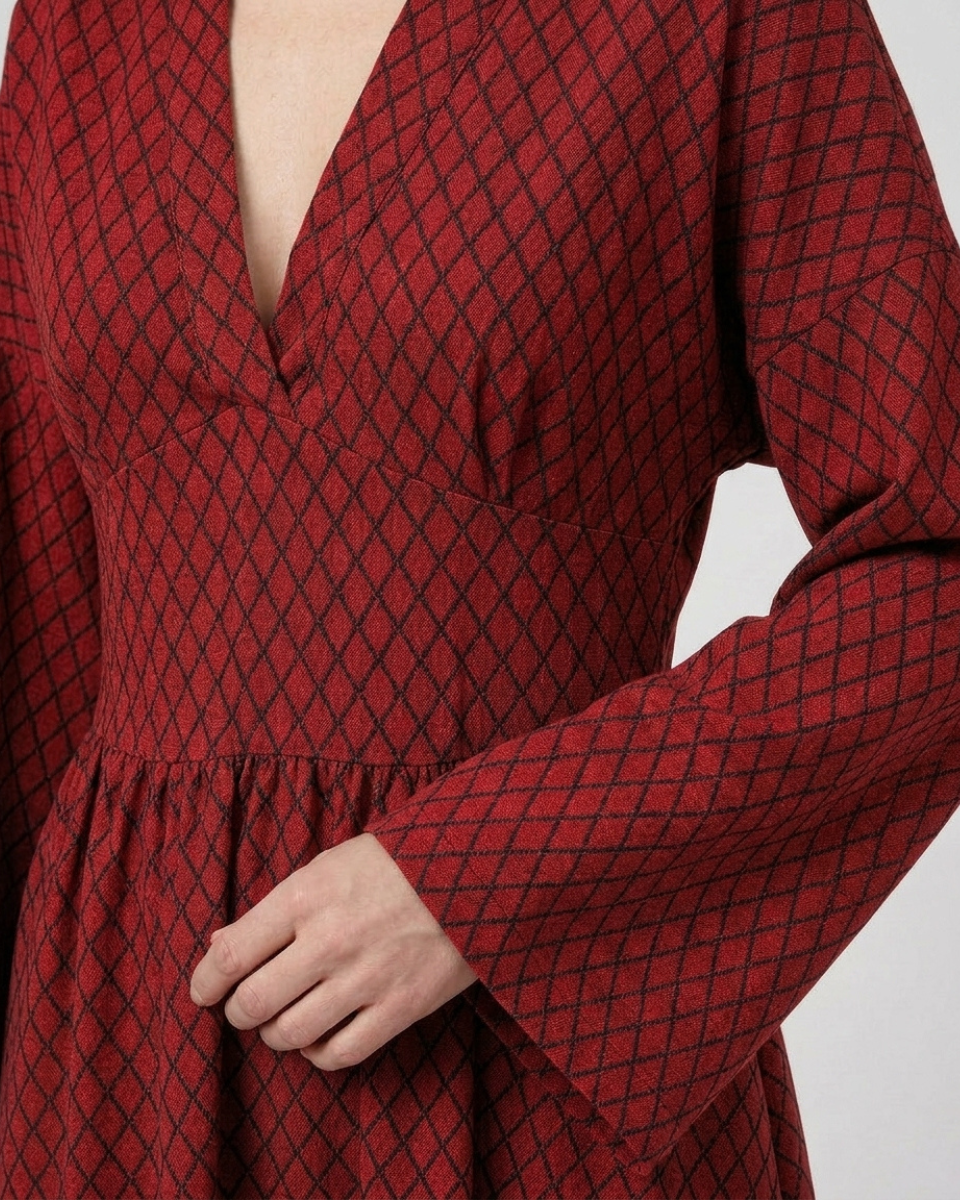 Women's Radiant Allure Long Sleeve Maxi Dress