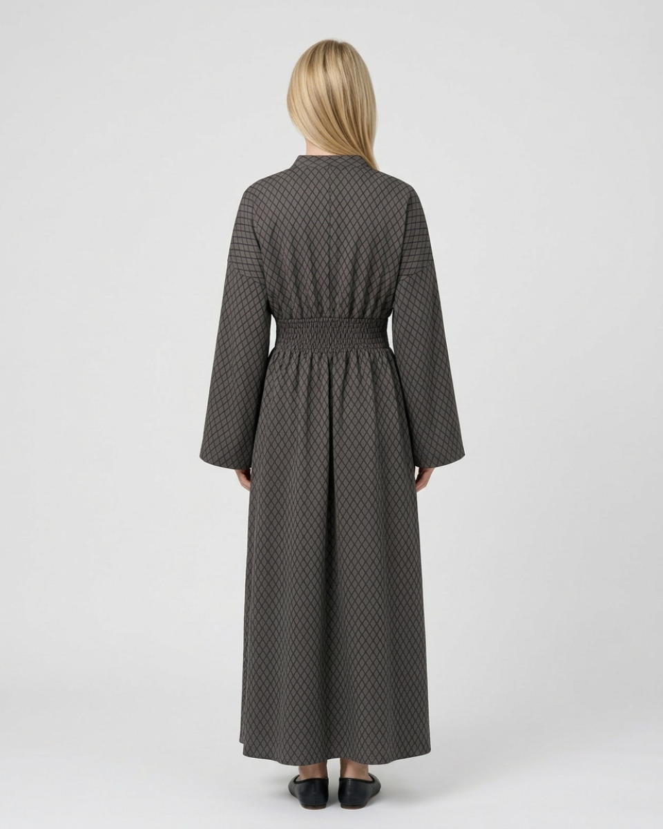 Women's Radiant Allure Long Sleeve Maxi Dress