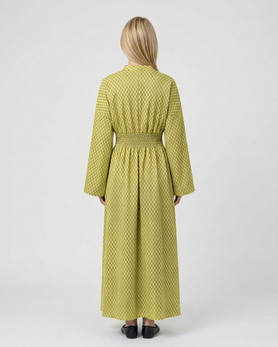 Women's Radiant Allure Long Sleeve Maxi Dress