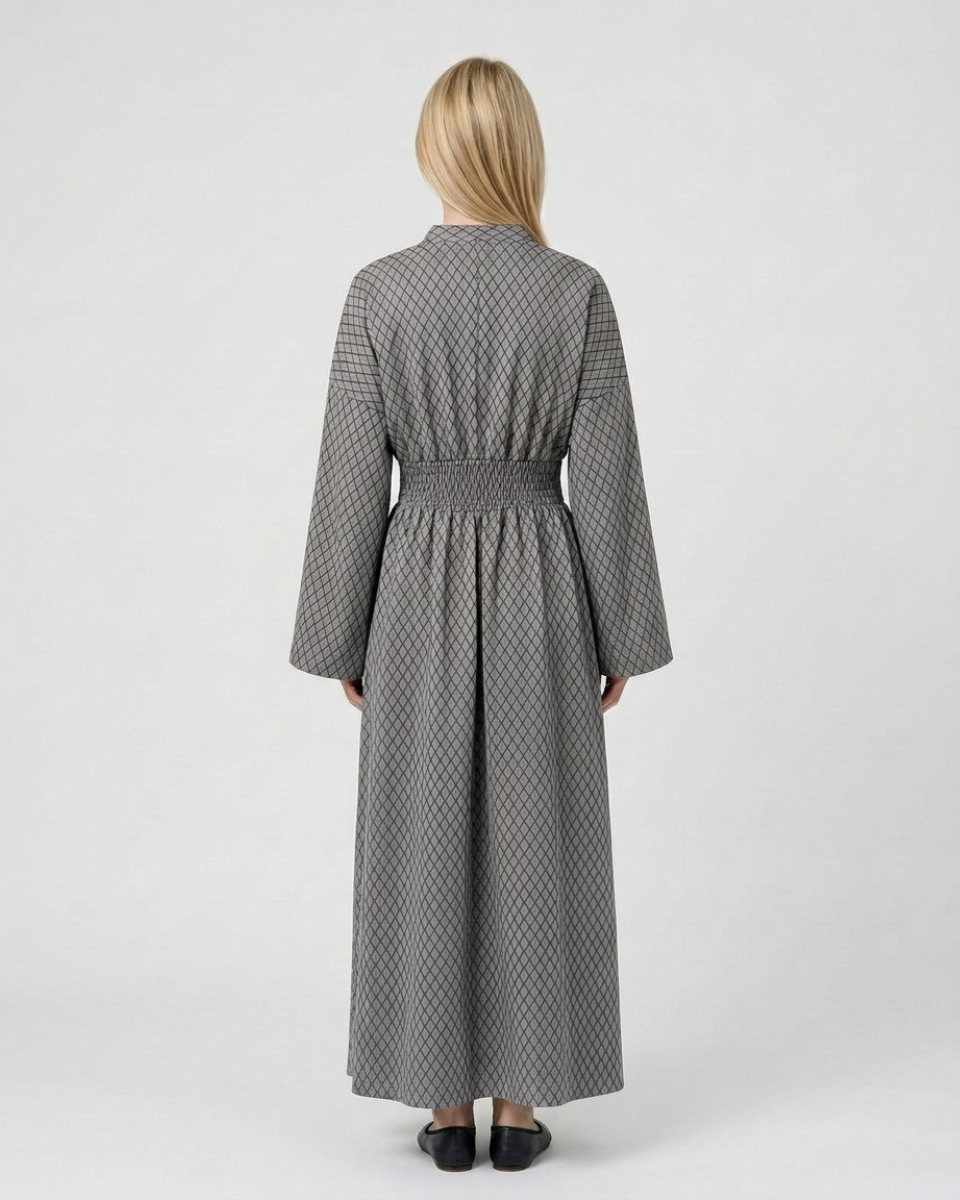 Women's Radiant Allure Long Sleeve Maxi Dress