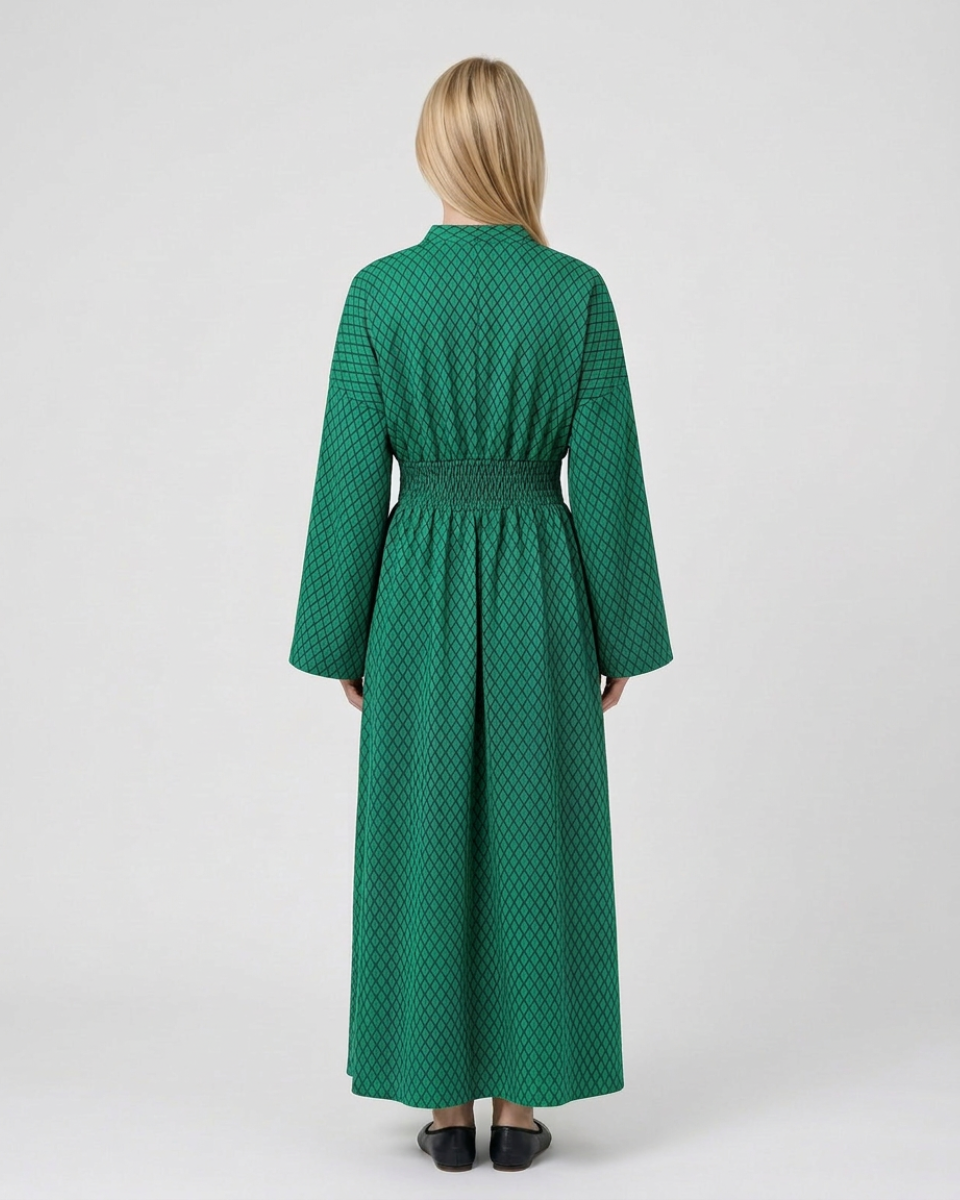 Women's Radiant Allure Long Sleeve Maxi Dress