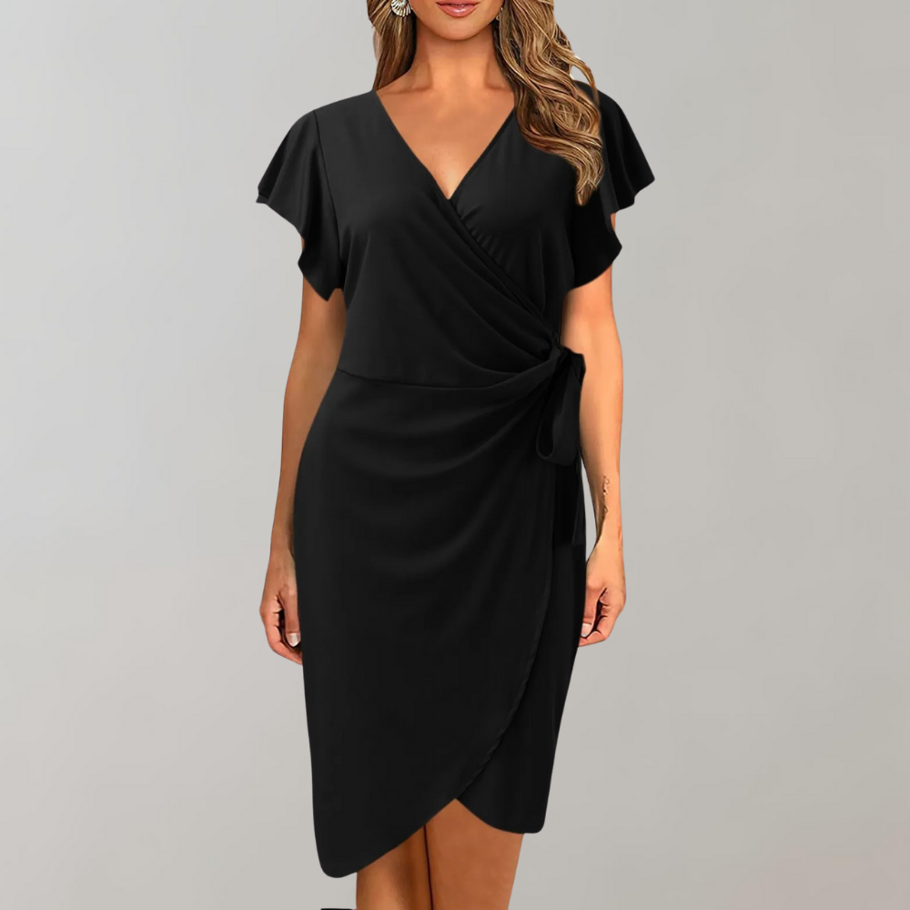 Women's Midi Summer Dress – Flowy A-Line Timeless Design