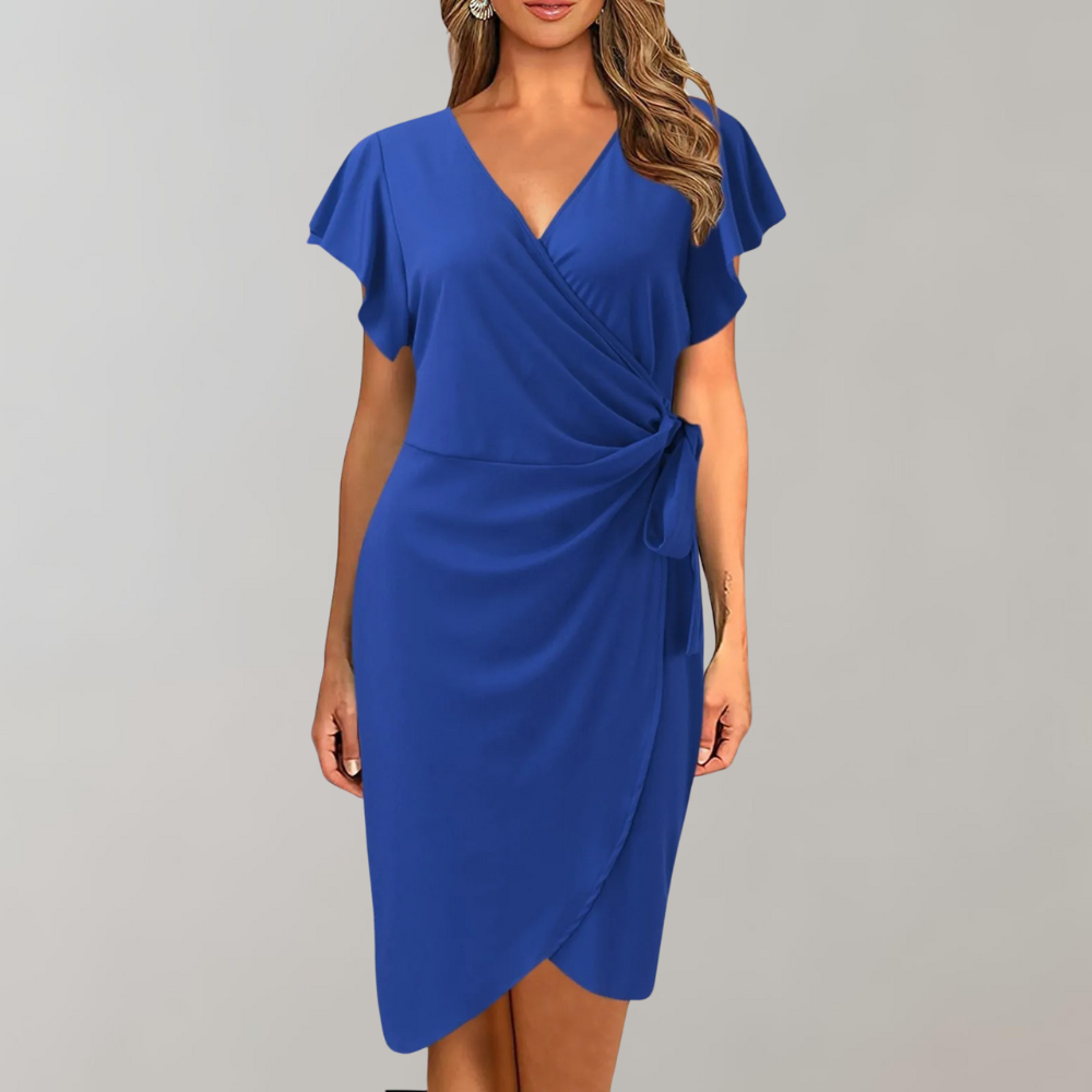 Women's Midi Summer Dress – Flowy A-Line Timeless Design