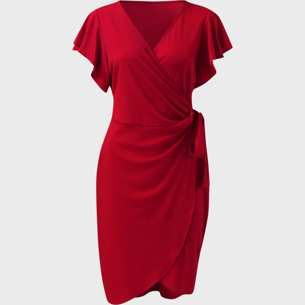 Women's Midi Summer Dress – Flowy A-Line Timeless Design