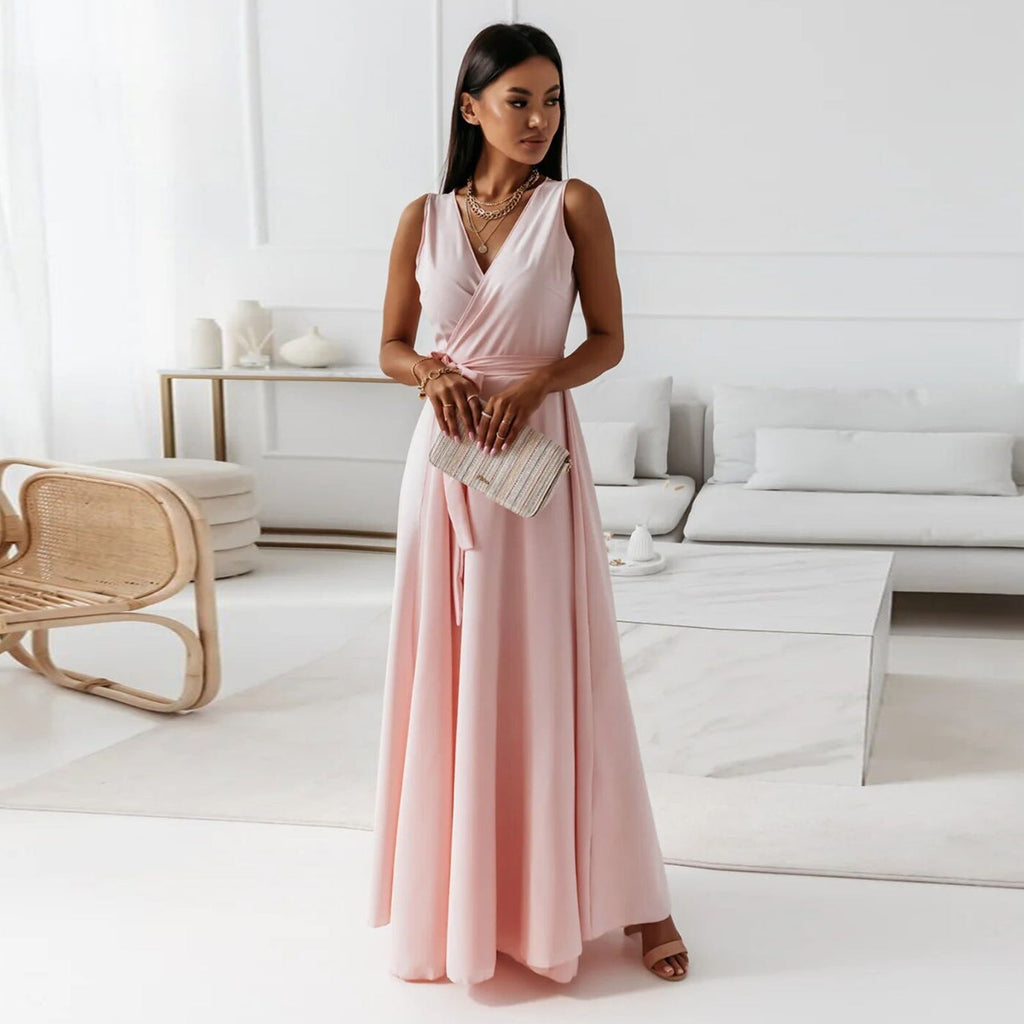 Women's Elegant Evening Maxi Dress – Graceful Occasion Wear