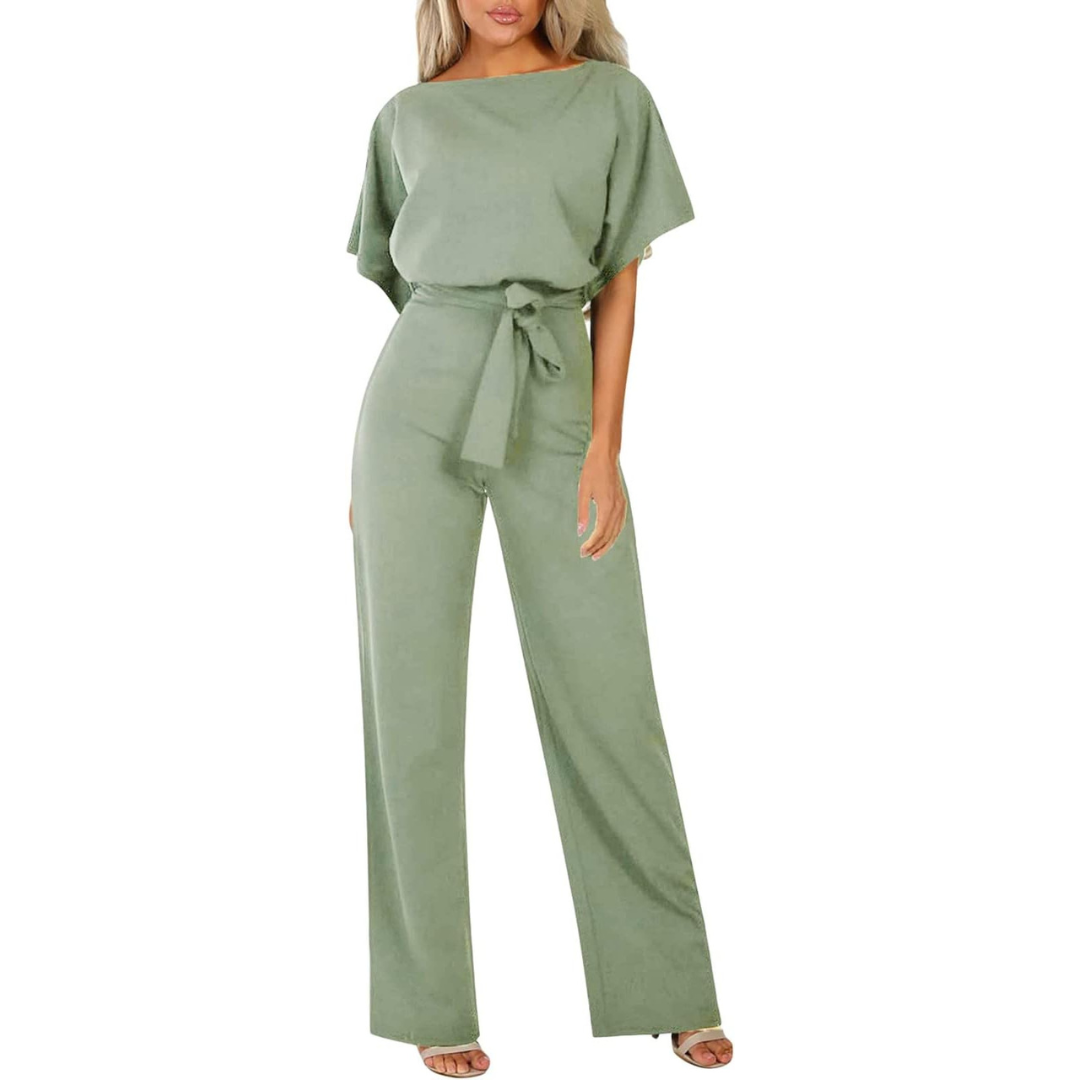Women's Minimalist Jumpsuit – Elegant Comfortable Modern Style