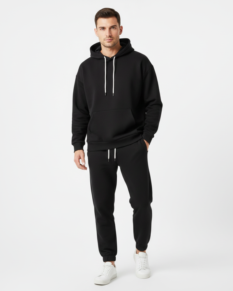 Men's Hoodie and Jogging Set – Breathable Regular Fit Casual Sport Style