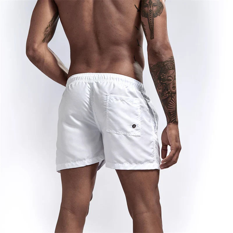 Men's Quick-Dry Swim Shorts - Beach and Pool Shorts
