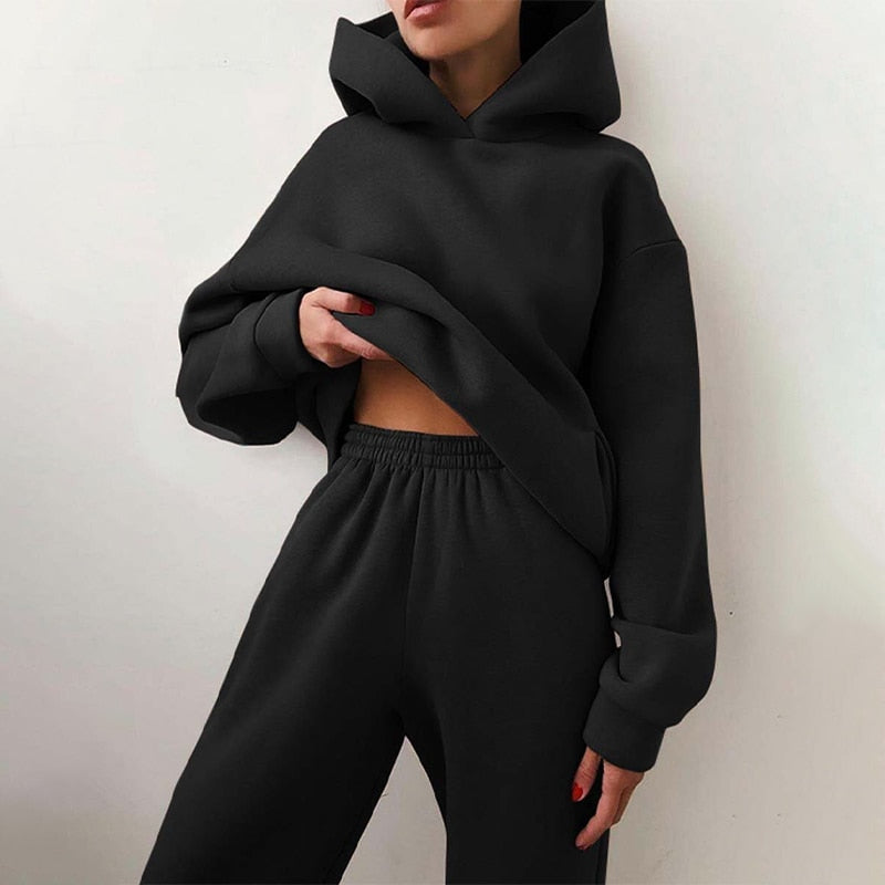 Women's Oversized Jogging Set – Comfortable Trendy Lounge Style