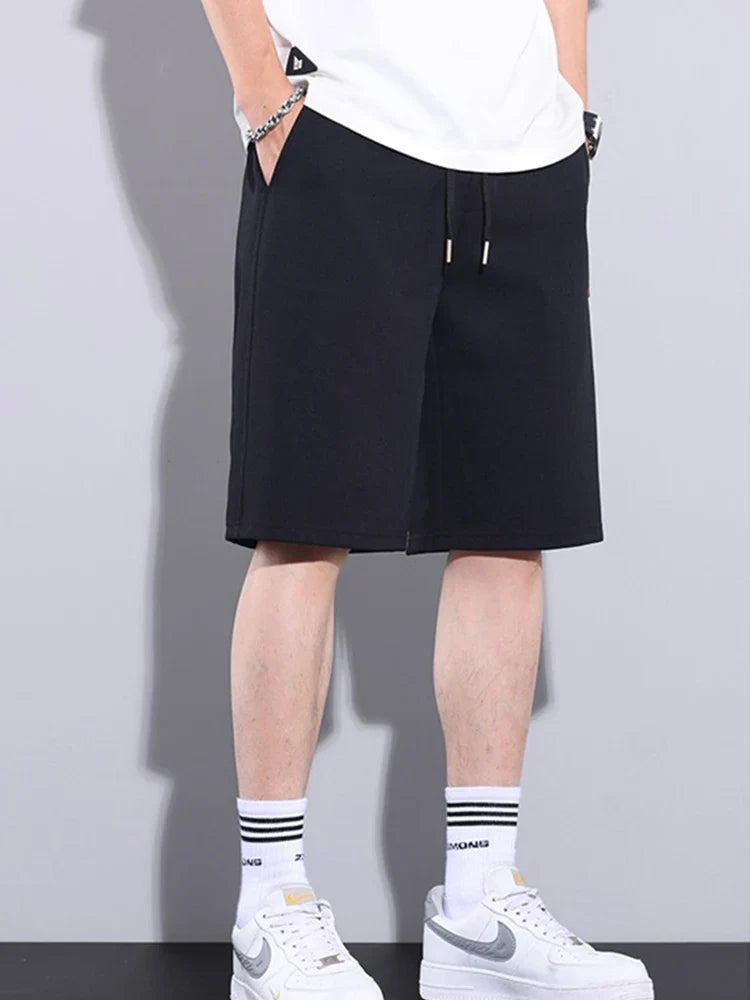 Men's Baggy Sweat Shorts - Breathable Casual Lounge Shorts