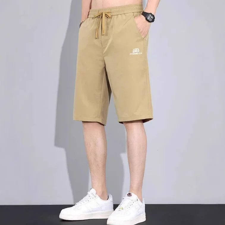 Men's Straight-Leg Shorts - Casual Summer Shorts for Everyday Wear