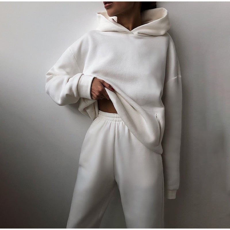 Women's Oversized Jogging Set – Comfortable Trendy Lounge Style