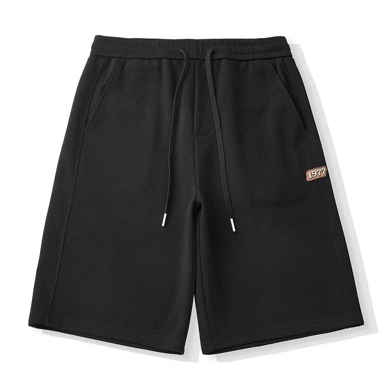 Men's Baggy Sweat Shorts - Breathable Casual Lounge Shorts