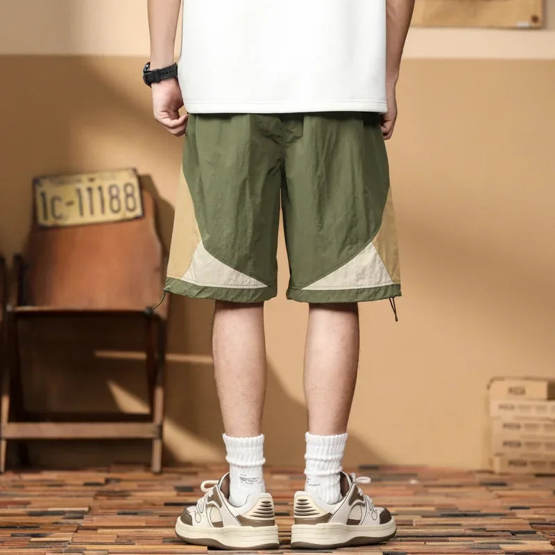 Men's Elastic Waist Drawstring Shorts - Casual Summer Shorts