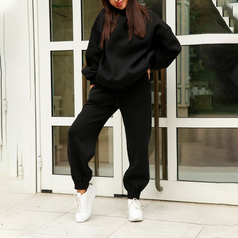 Women's Oversized Jogging Set – Relaxed Modern Comfort Style