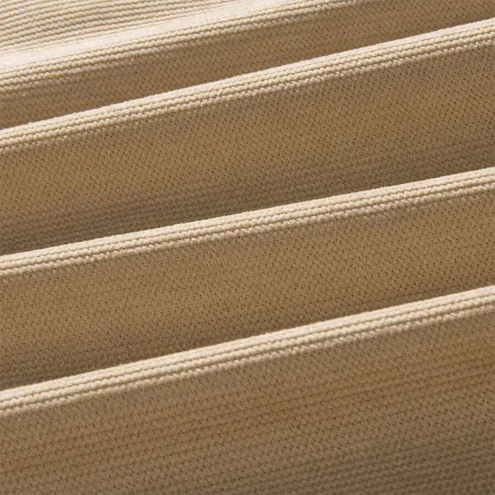 Men's Ribbed Drawstring Shorts - Casual Summer Lounge Shorts