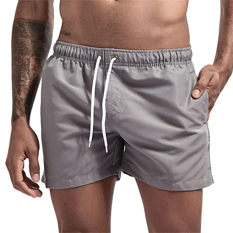 Men's Quick-Dry Swim Shorts - Beach and Pool Shorts