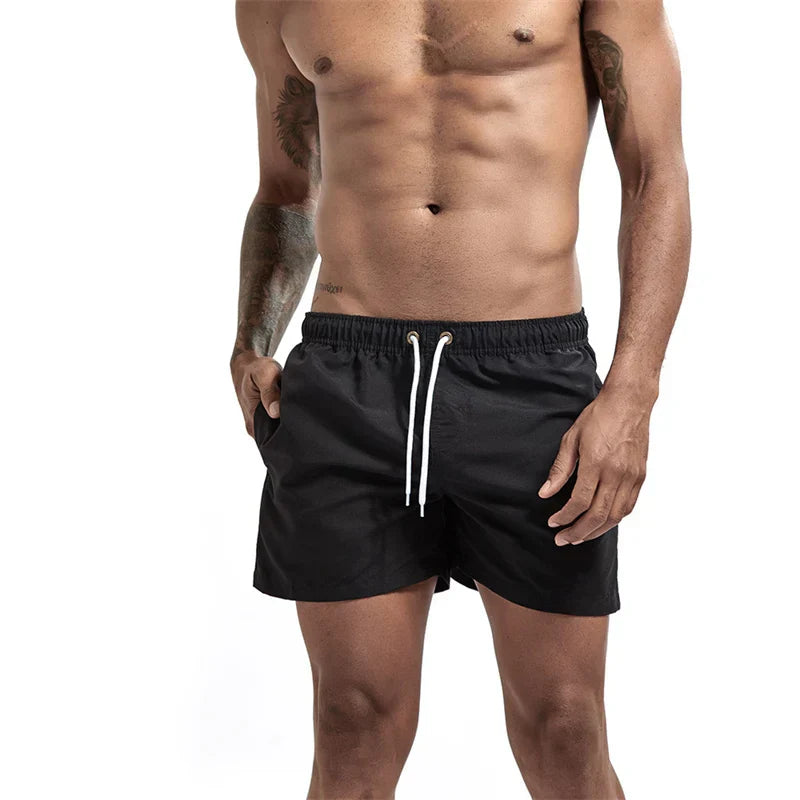 Men's Quick-Dry Swim Shorts - Beach and Pool Shorts