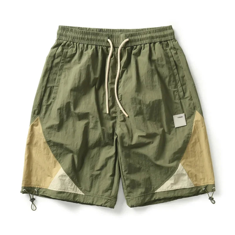 Men's Elastic Waist Drawstring Shorts - Casual Summer Shorts