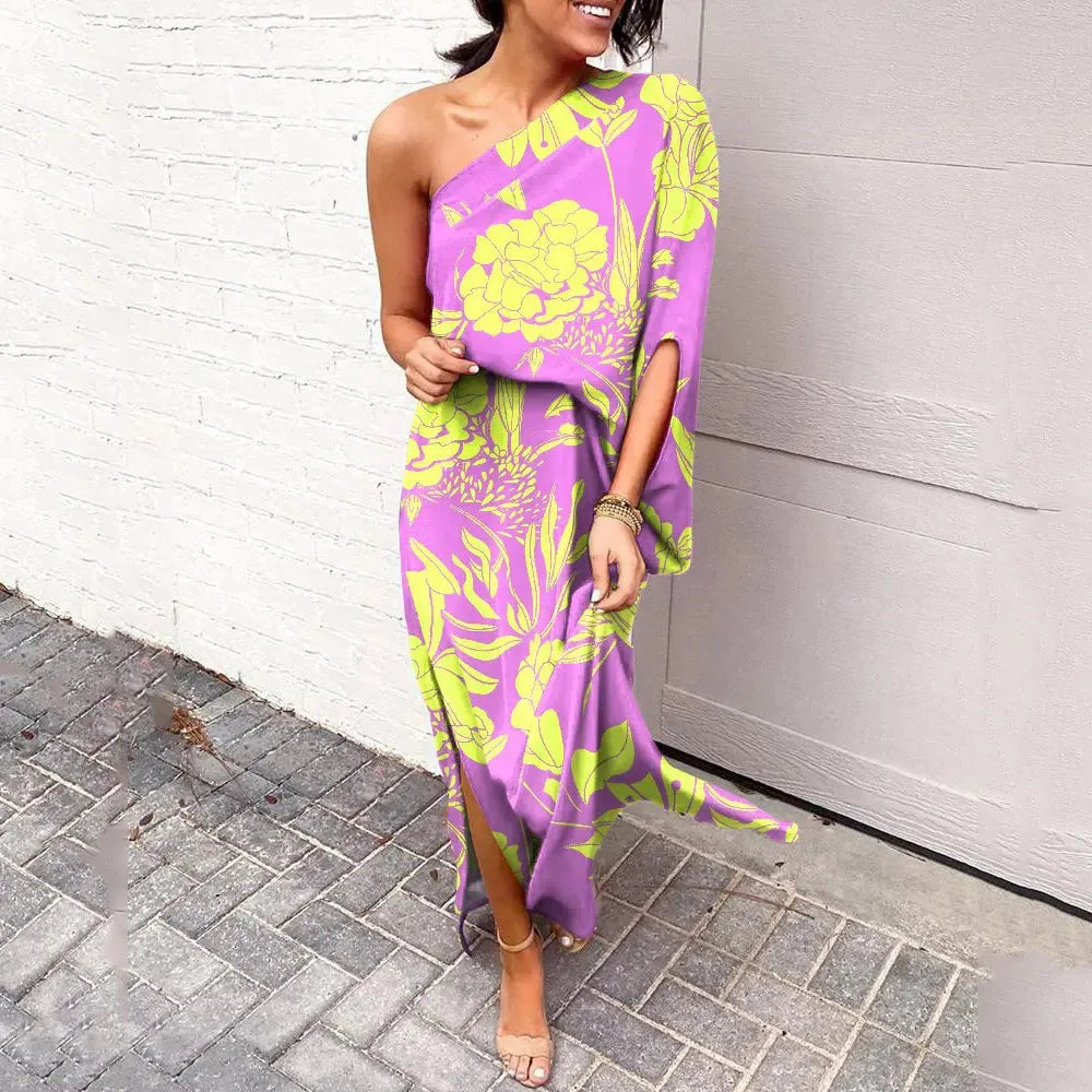 Women's Elegant Midi Dress – Comfortable Feminine Everyday Style