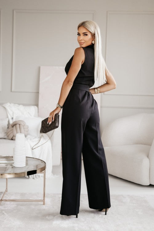 Women's Sleeveless Jumpsuit – Elegant Chic Comfortable Style