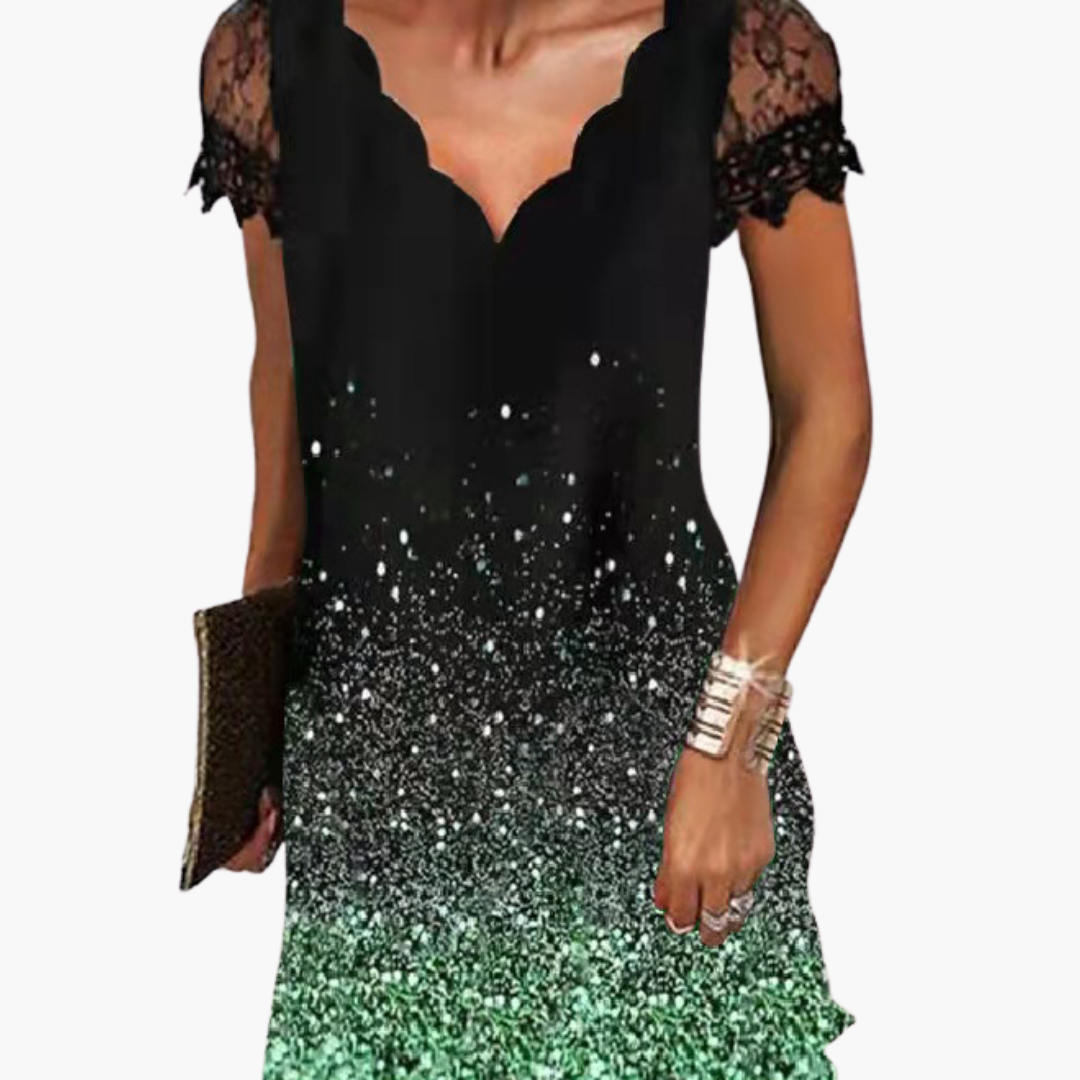 Women's Decorative Detail Dress – Minimal Chic Everyday Style