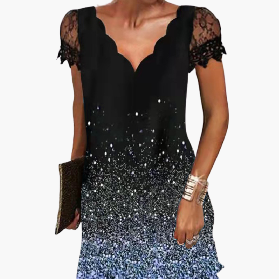 Women's Decorative Detail Dress – Minimal Chic Everyday Style